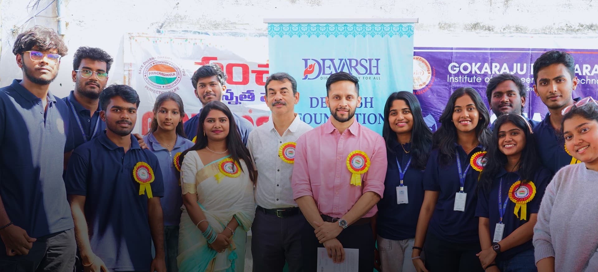 The Devarsh Foundation board and team